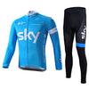 Pro Cycling Kit with Long Sleeves